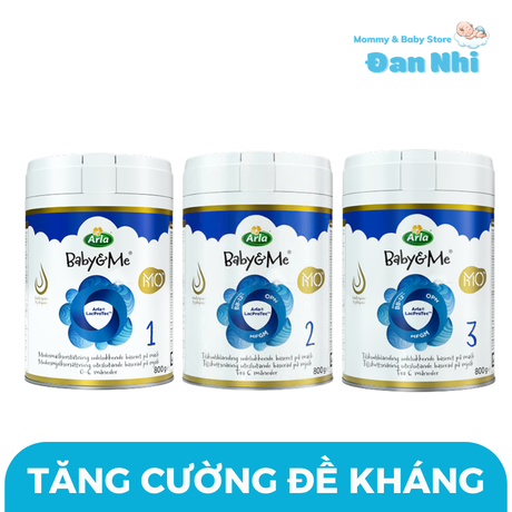 Sữa Bột Arla Baby & Me HMO Organic Tăng Miễn Dịch Phát Triển Toàn Diện Cho Bé 800g