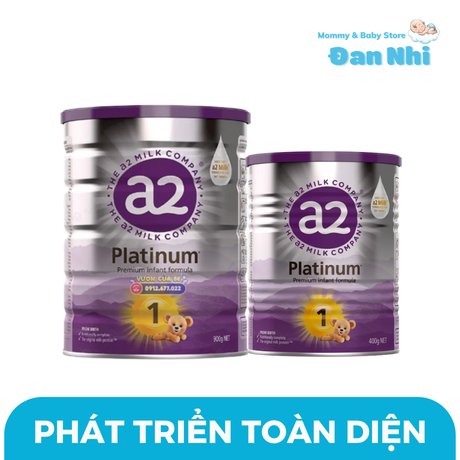 Sữa a2 Platinum Premium Infant Formula 100% đạm A2 tự nhiên (beta-casein A2) giúp bé phát triển toàn diện