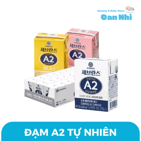Sữa tươi đạm A2 Yonsei Hàn Quốc thùng 24 hộp 125ml cho bé từ 1 tuổi